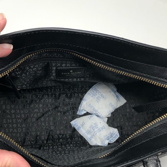 Nwt Kate Spade small Geraldine black cemn - Picture 7 of 8